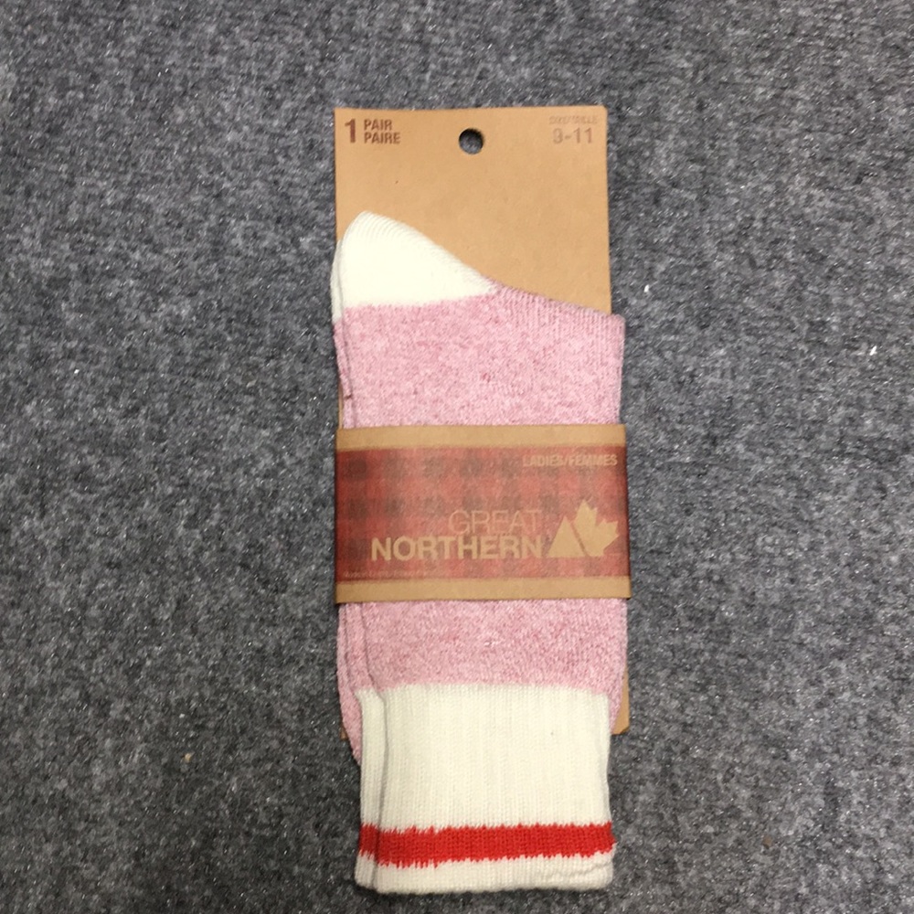 1 Pair Great Northern Ladies Cabin Socks